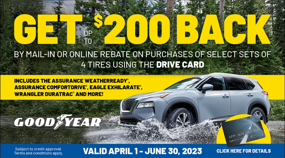 Goodyear Get $200 Back Promotion | Ayers Repairs